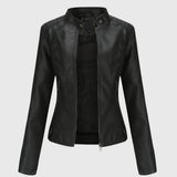 Giorgina – Bikerjacke in Leder-Optik
