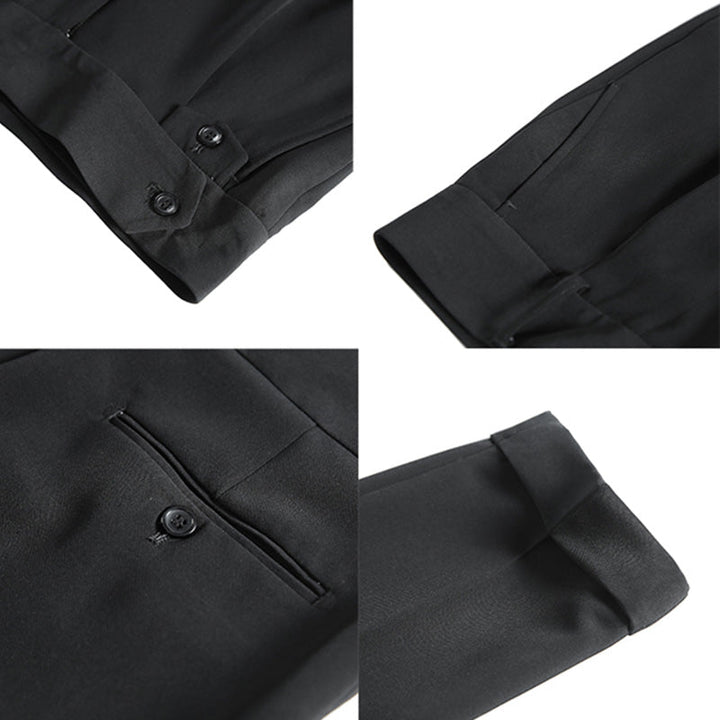 Sartoriale High-Waist Anzughose in Weiß