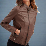 Diana – Jacke in Leder-Optik
