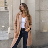 Estelle - Eleganter langer Mantel
