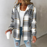 Frieda - Hemdjacke mit Kapuze