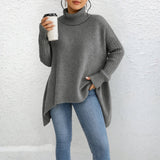 Brigit - Lässiger Rollkragenpullover