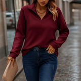 Elisa - Troyer mit Zipper-Kragen
