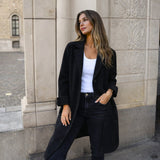 Estelle - Eleganter langer Mantel