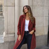 Estelle - Eleganter langer Mantel