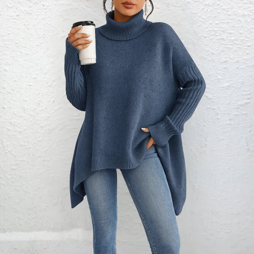 Brigit - Lässiger Rollkragenpullover