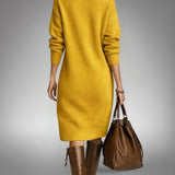 Marion - Strickkleid mit Knopfleiste