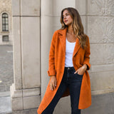 Estelle - Eleganter langer Mantel