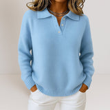 Olivia - Pullover mit Polokragen