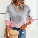 Tina – Pullover im Chevron-Design
