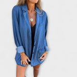 Sonja – Blazer in Denim-Optik