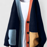 Thekla – Strickjacke im Colourblock