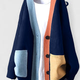 Thekla – Strickjacke im Colourblock