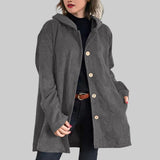 Cordia – Cordjacke mit Kapuze
