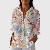 Ida – Hemdbluse in Pastelltönen