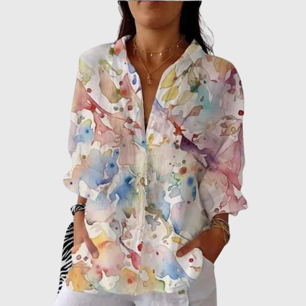 Ida – Hemdbluse in Pastelltönen