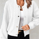 Lucille - Strickjacke mit Zopfmuster