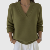 Faye – Pullover mit V-Ausschnitt