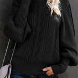 Lory – Pullover mit Zopfmuster