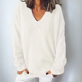 Roselinde – Pullover mit tiefem V