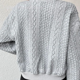 Lucille - Strickjacke mit Zopfmuster