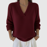 Faye – Pullover mit V-Ausschnitt