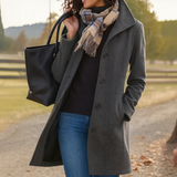 Ines – Kurzmantel in Camel