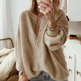 Wiebke – Flauschige Strickjacke
