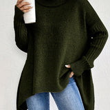 Audrey – Oversize-Rollkragenpullover