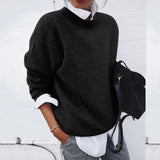 Adelheid – Pullover in Taubenblau
