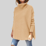 Freya – Longpullover mit Rollkragen