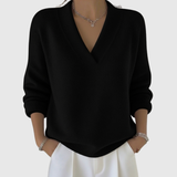 Faye – Pullover mit V-Ausschnitt