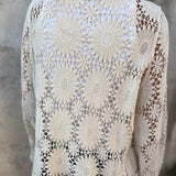 Marga – Häkeljacke mit Ajour