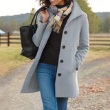 Ines – Kurzmantel in Camel