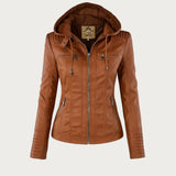 Monika - Jacke in Leder-Optik