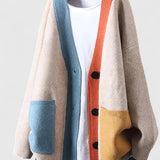 Thekla – Strickjacke im Colourblock