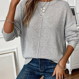 Selvianne – Pullover mit Mittelnaht