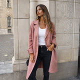Estelle - Eleganter langer Mantel
