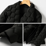 Sofia - Steppjacke mit Gürtel