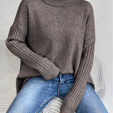 Audrey – Oversize-Rollkragenpullover