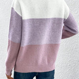 Grace – Pullover im Colorblock-Design