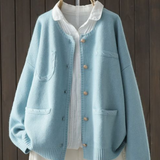 Heidrun – Strickjacke mit 3 Taschen