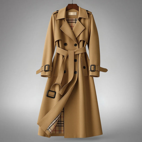 Rosa - Klassischer Trenchcoat