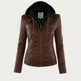 Monika - Jacke in Leder-Optik