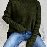 Audrey – Oversize-Rollkragenpullover