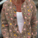 Lotte - Strickjacke im Fair-Isle-Stil