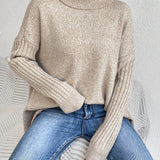 Audrey – Oversize-Rollkragenpullover