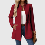 Carmelyssa – Longblazer mit Stehkragen