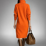 Marion - Strickkleid mit Knopfleiste