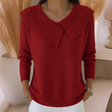 Jennifer - Pullover mit Umlegekragen